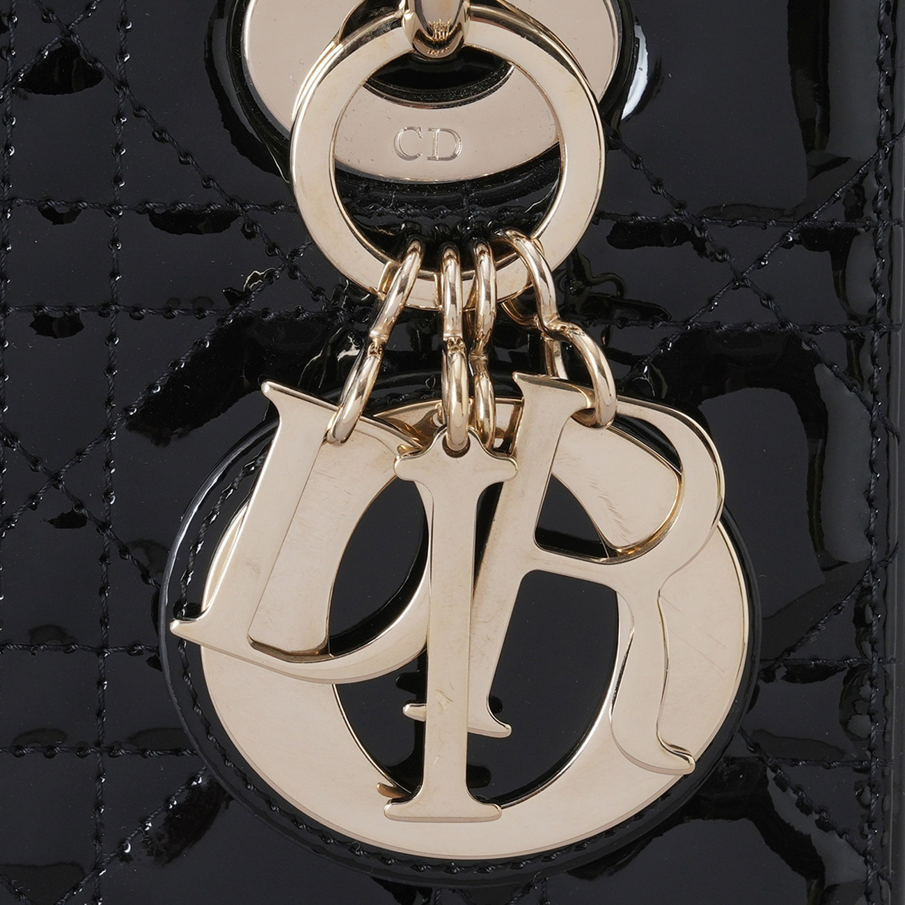CHRISTIAN DIOR(USED)크리스찬 디올 페이던트 레이디백 스몰